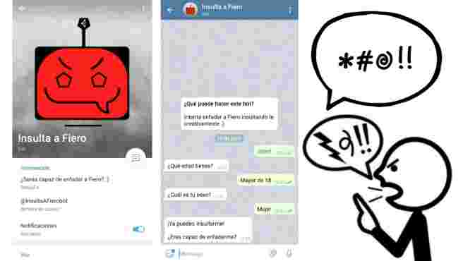 Si tú también tienes ganas de gritar a todo el mundo, tienes que probar FIERO: un bot para insultar sin cortarte