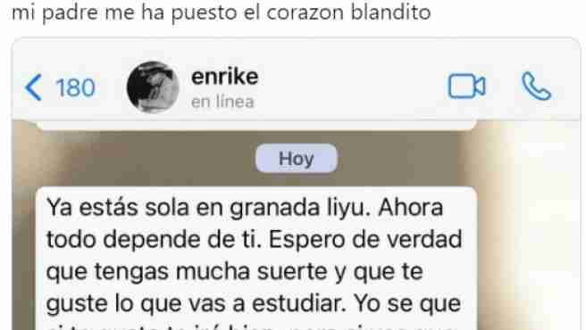 La emotiva y comprensiva despedida de un padre a una hija que se va a estudiar fuera: 'Ahora ya todo depende de ti'